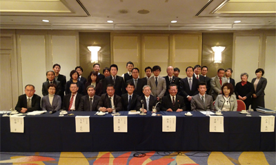 会議終了後、会場にて